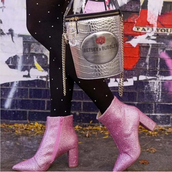 Betsey Johnson Shoes - Betsey Johnson Cady Bootie - Light Pink